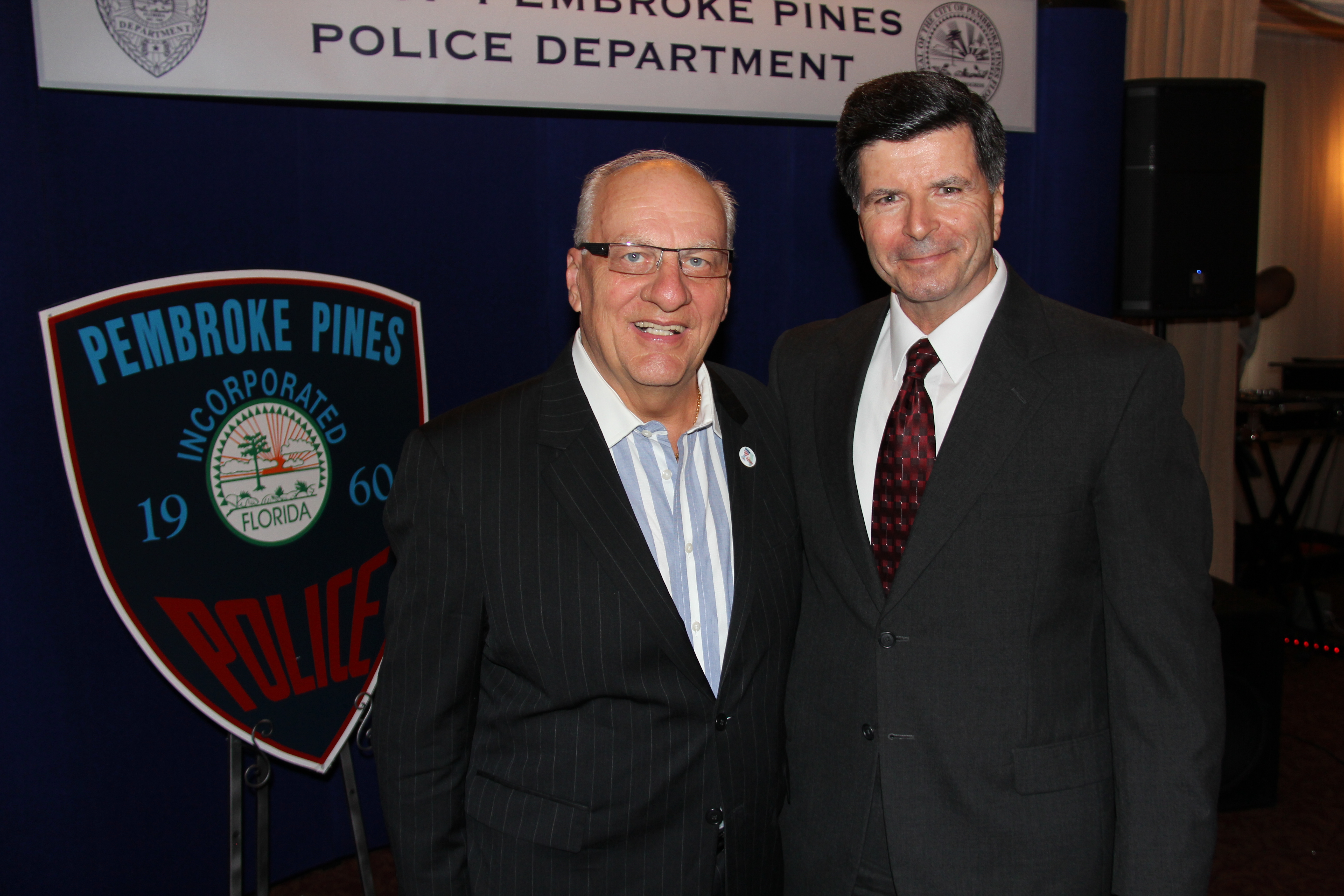 Mayor Ortis and Chief Giustino 